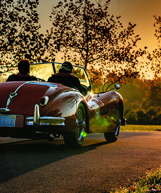 Guys cruising in Miglia at sunset